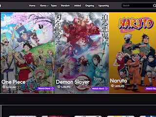 Anime Stream web site UI/UX design :: Behance