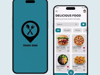 Food and Restaurant App | UI UX Designer | IOS Android Design