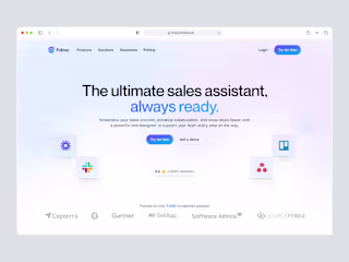 Folbee - Landing Page Animation