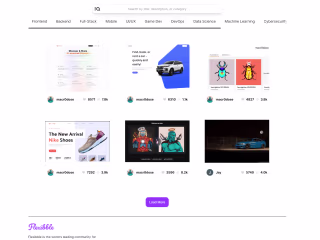 Flexibble - Full-stack project sharing app