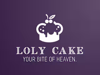 loly cake logo on Behance