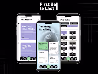 Visual Identity for a Tennis Mental Health Application