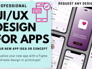 UI/UX Design & App Design