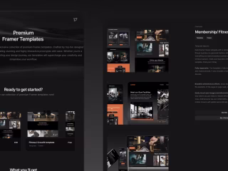 Personal landing page load with a CMS functionality