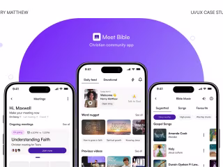 MEET BIBLE MOBILE APP CASESTUDY :: Behance