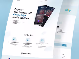 Bridge Software Website | UIUX Design