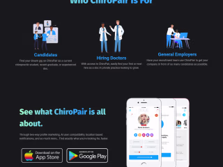 App Landing Website