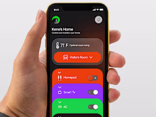 Smart Home App Design