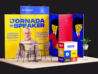 A Jornada do Speaker | Branding on Behance