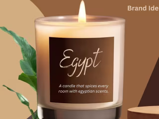 Brand Identity: Egypt Candles 