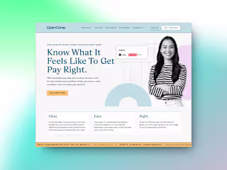 OpenComp HR SaaS: Webflow Custom Site