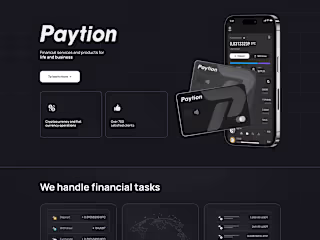 Paytion.app — Landing Page on Framer