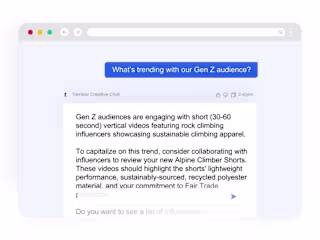 Tambor.ai: Hero Reel AD & AI Chat UI Animation