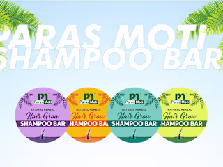 Paras Moti   |   Shampoo Bar  |  Product Labels