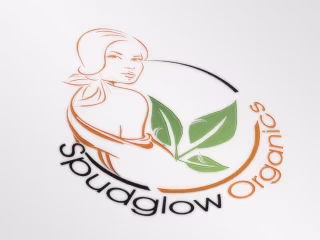 ROOTED IN BEAUTY: UNVEILING THE RADIANT SPUDGLOW ORGANICS LOGO