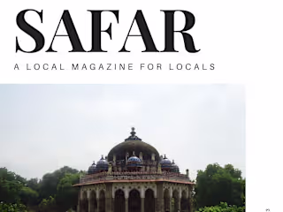 Safar Magazine I Editor in chief