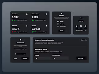 Unified Analytics and Settings Dashboard