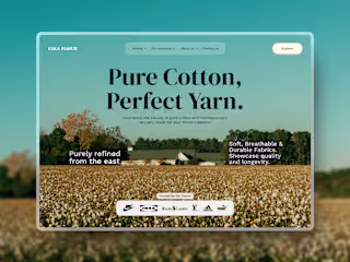 Website - Cotton and Yarn