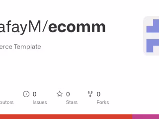 GitHub - ShafayM/ecomm: Ecommerce Template