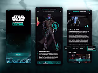 Star Wars Data Repository App