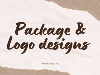 Package, Lable & logo designs