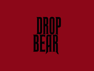 Drop Bear Poster Design