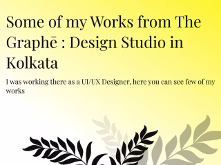 Works from Graphē on Behance