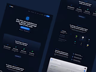 Zerops Landing Page