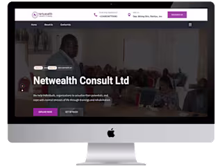 Case Study: Website Redesign for Netwealth Consult Ltd