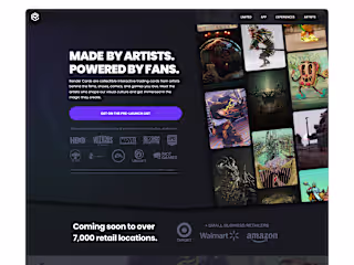 Render Cards - Framer Landing Page