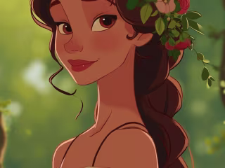 Dubbing a character for a Disney themed animation