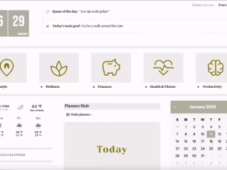 Revamp Notion Dashboard for Lifestyle Coach