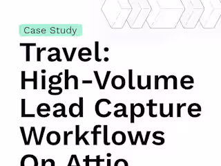 High-Volume Lead Capture On Attio CRM