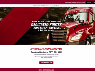 USXpress - Website, Job search, and Pay calculator