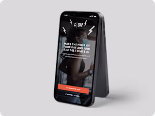 Fitness Mobile App & Design System