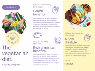 Alba Castro - about vegetarian diet