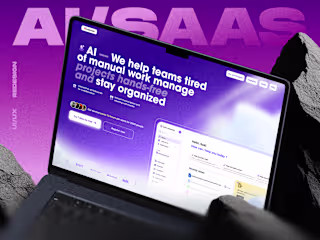 Ai Laskade® - SaaS redesign website UI/UX platform