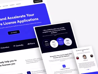 Licensure - SaaS Responsive Landing Page