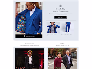 Website design