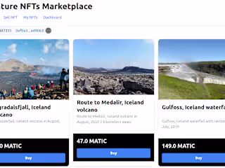 Nature NFTs Marketplace - Polygon