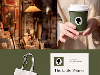 The Little Women Bookstore | Behance