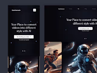 Style Transfer Website Design