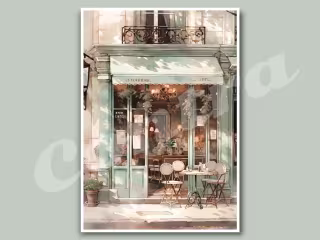 AI Art - Watercolor Style Poster