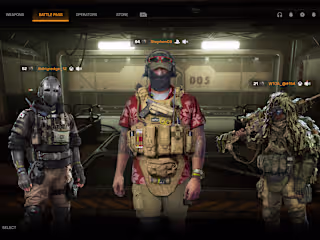 Game Design UI - COD MW