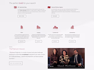 Luxury Real Estate Website Revamp – Platinum Properties NYC