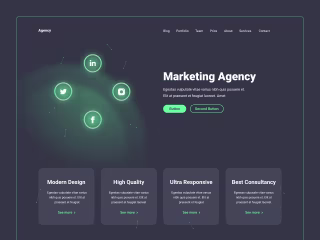 Website for Marketing Agency