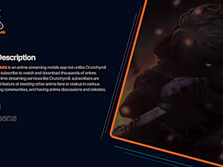 NinjaStreams Anime Streaming/Chatroom Mobile App on Behance