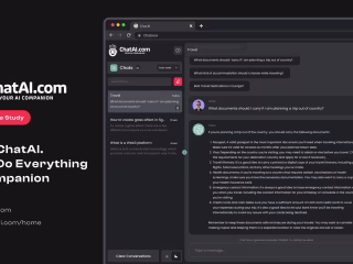 ChatAI - Your AI companion on Behance