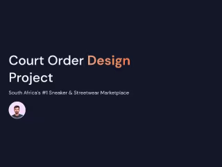 Court Order Redesign ✨