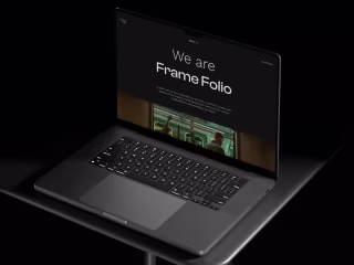 Frame Folio - Webflow template